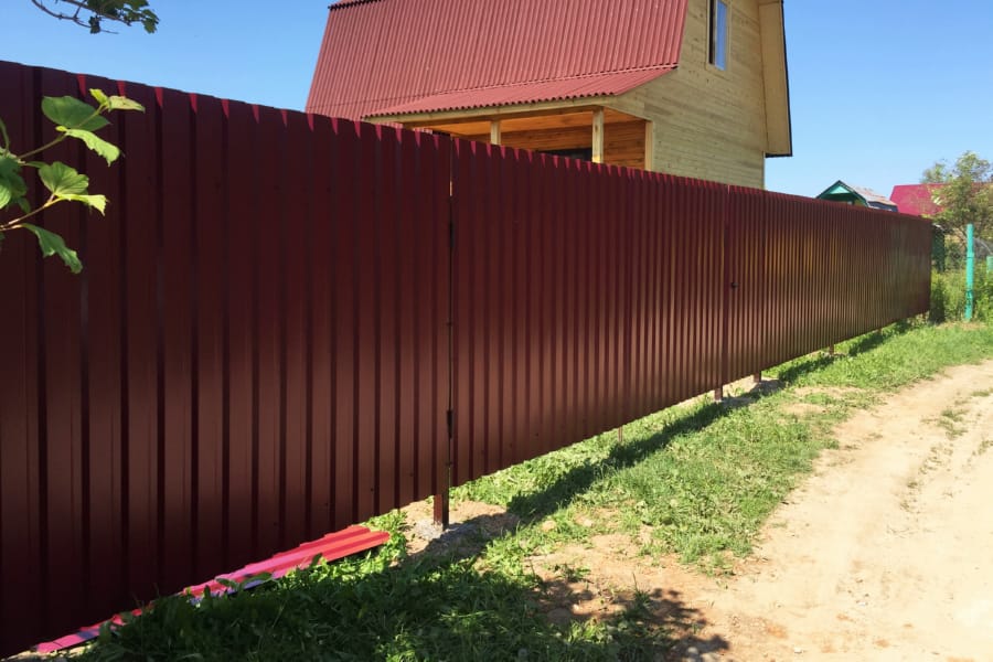 Заборы для дачи в Горках-10